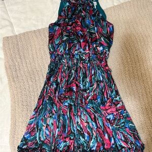 Vibrant Multicolor Sleeveless Dress - NWOT